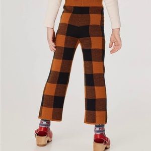 Misha & Puff Plaid Slim Pant in marigold
